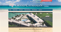 Desktop Screenshot of grandcaymanianvacations.com